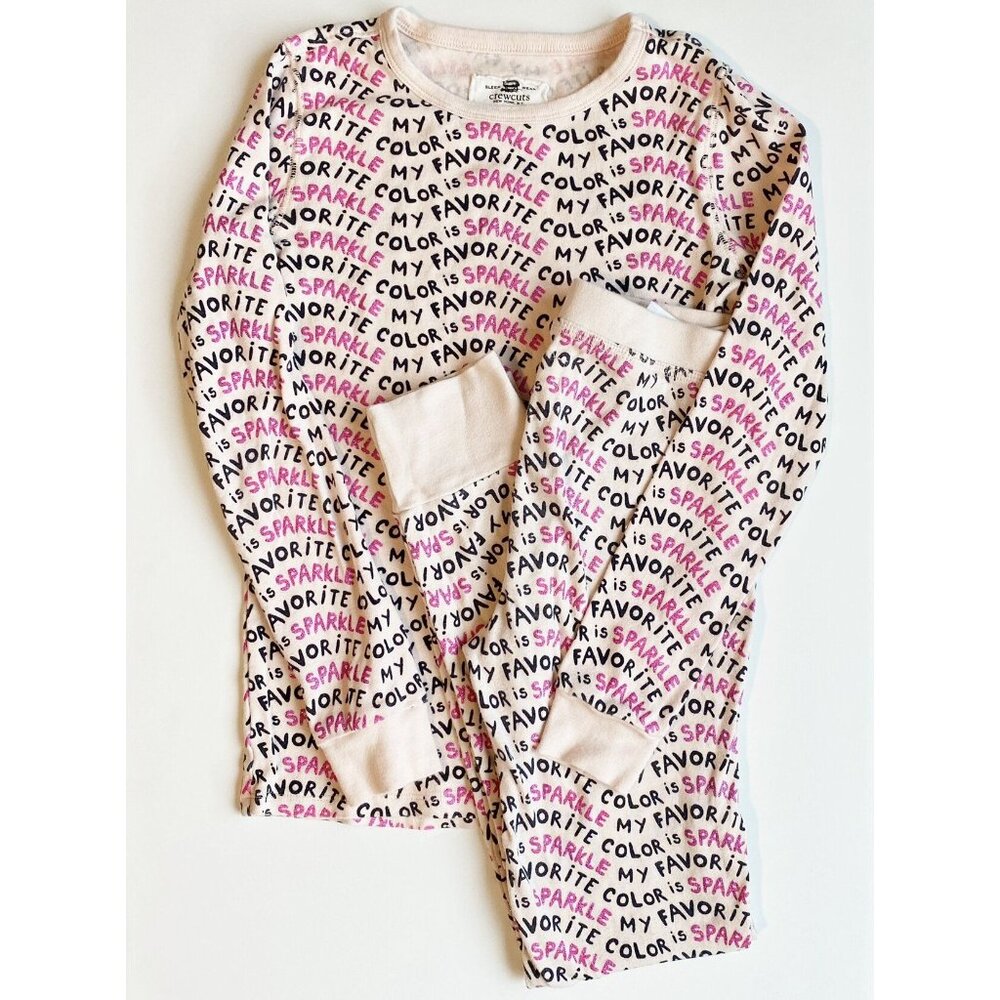 Crewcuts Sparkle Pajama Set